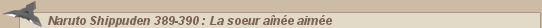 Naruto • Naruto Shippuden 389-390 : La soeur aînée aimée :: CaptaiNaruto