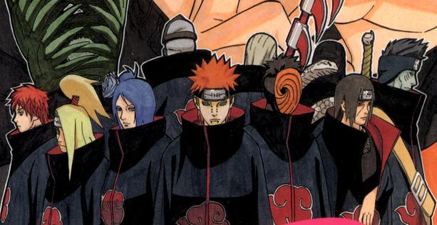 Les Bagues de l'Akatsuki Naruto