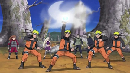 Le Rasen Shuriken de Naruto fatal à Kakuzu