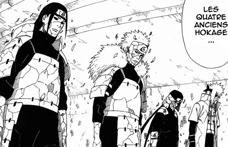 Les quatre Hokage