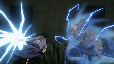 Sasuke vs Raikage