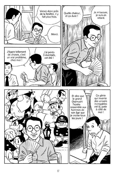 Une planche d'"Une vie dans les marges" (2008).